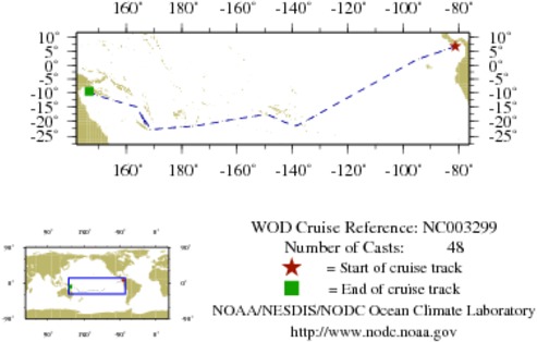 NODC Cruise NC-3299 Information