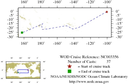 NODC Cruise NC-3356 Information