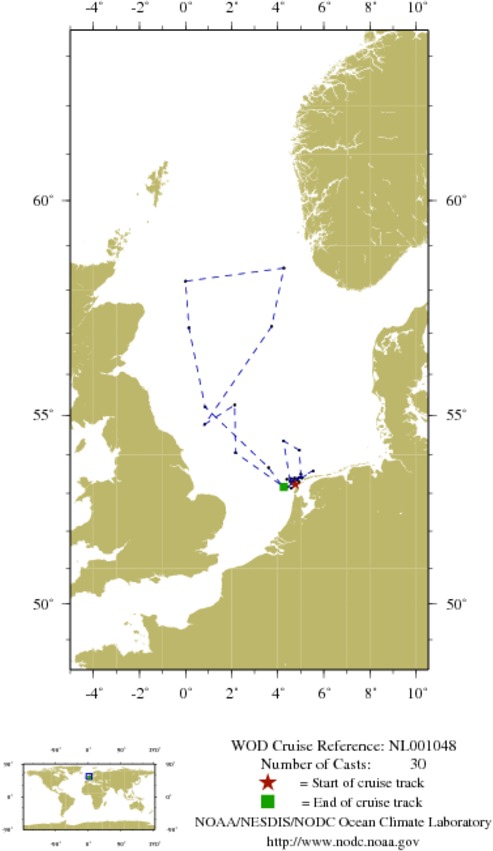 NODC Cruise NL-1048 Information
