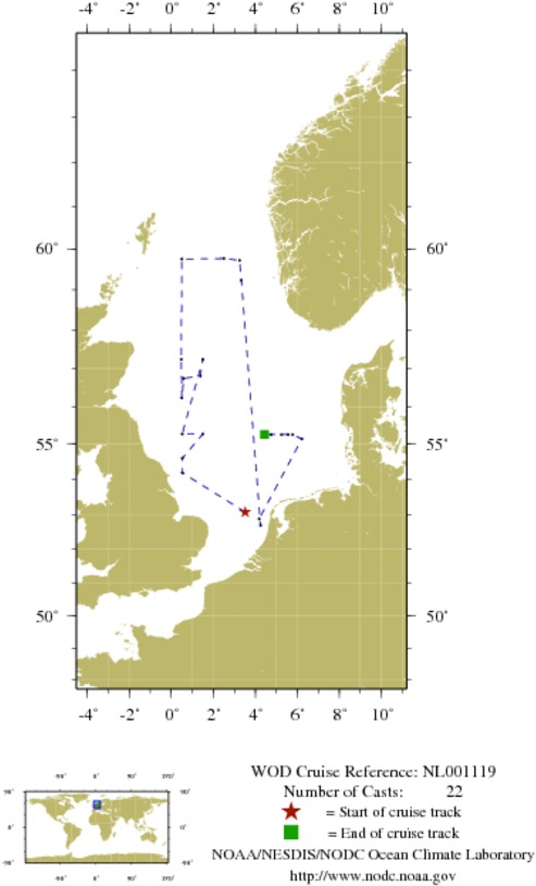 NODC Cruise NL-1119 Information