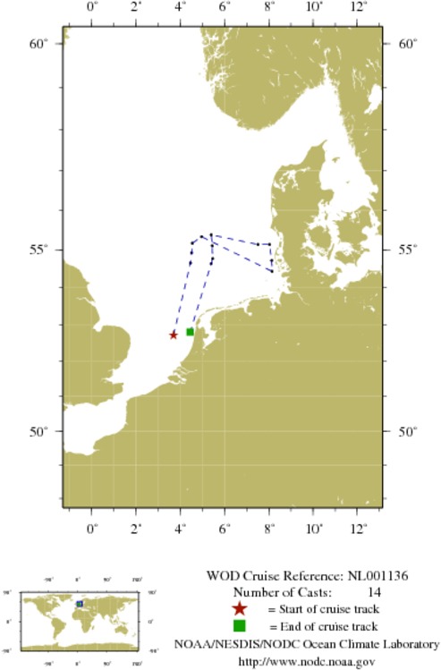 NODC Cruise NL-1136 Information