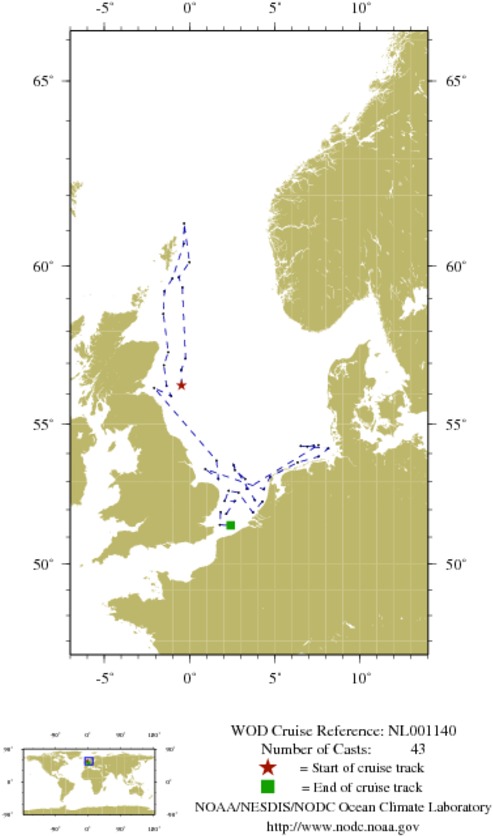 NODC Cruise NL-1140 Information