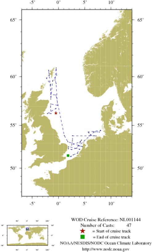 NODC Cruise NL-1144 Information