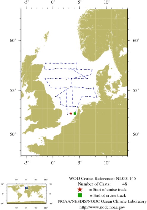 NODC Cruise NL-1145 Information