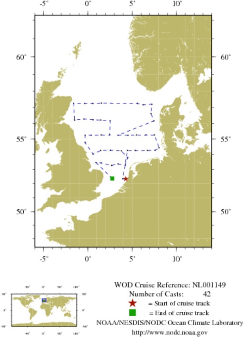 NODC Cruise NL-1149 Information