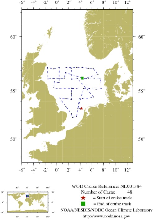NODC Cruise NL-1384 Information