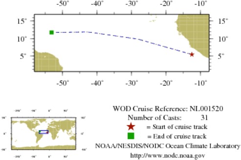 NODC Cruise NL-1520 Information
