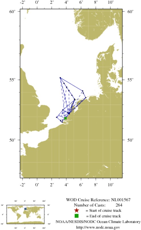 NODC Cruise NL-1567 Information