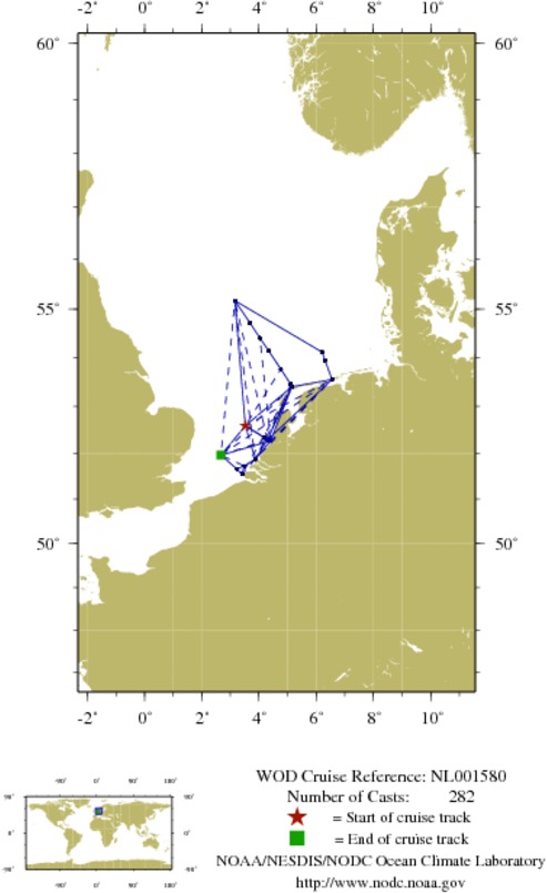 NODC Cruise NL-1580 Information