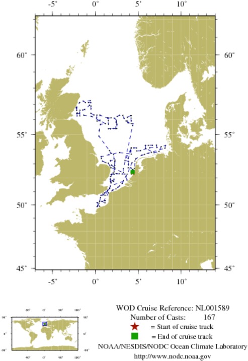 NODC Cruise NL-1589 Information