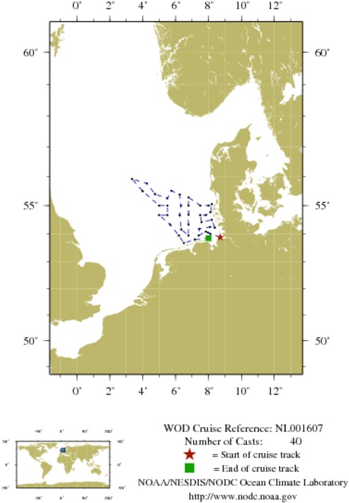 NODC Cruise NL-1607 Information