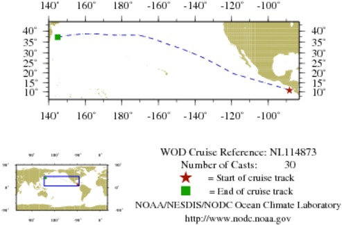 NODC Cruise NL-114873 Information