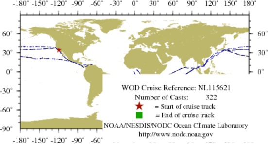 NODC Cruise NL-115621 Information