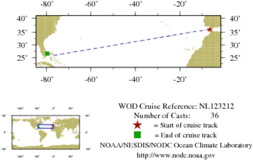 NODC Cruise NL-123212 Information