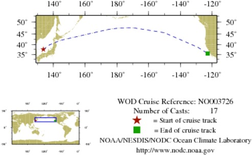 NODC Cruise NO-3726 Information