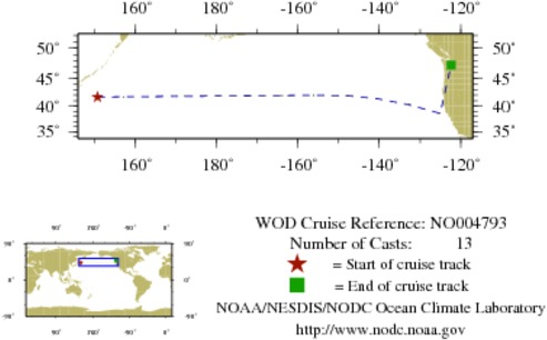 NODC Cruise NO-4793 Information