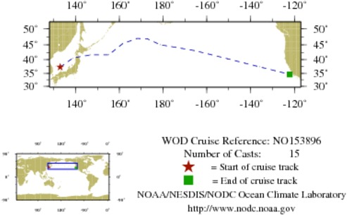 NODC Cruise NO-153896 Information
