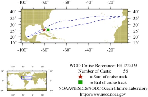 NODC Cruise PH-122409 Information