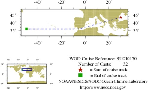 NODC Cruise SU-10170 Information
