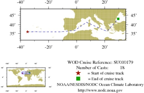 NODC Cruise SU-10179 Information