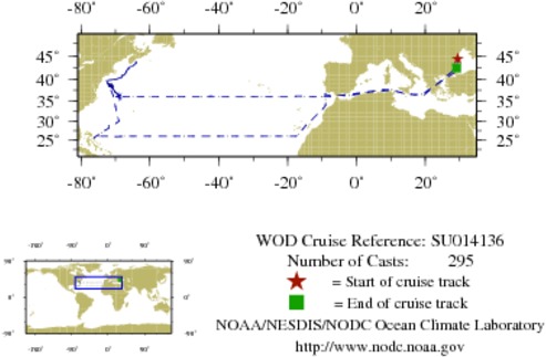NODC Cruise SU-14136 Information