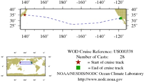 NODC Cruise US-338 Information