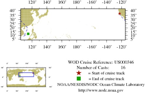 NODC Cruise US-346 Information