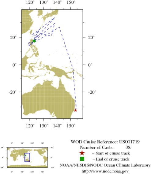 NODC Cruise US-1719 Information