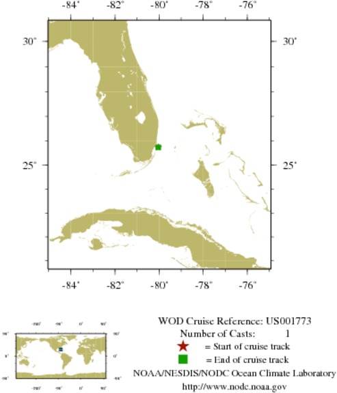 NODC Cruise US-1773 Information