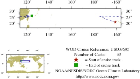 NODC Cruise US-3695 Information