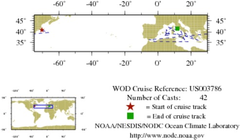 NODC Cruise US-3786 Information