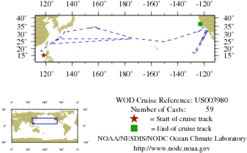 NODC Cruise US-3980 Information