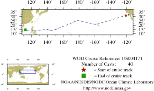 NODC Cruise US-4171 Information
