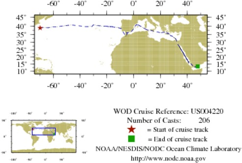 NODC Cruise US-4220 Information