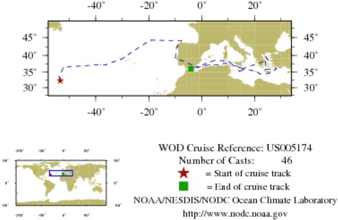 NODC Cruise US-5174 Information