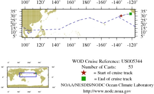 NODC Cruise US-5344 Information