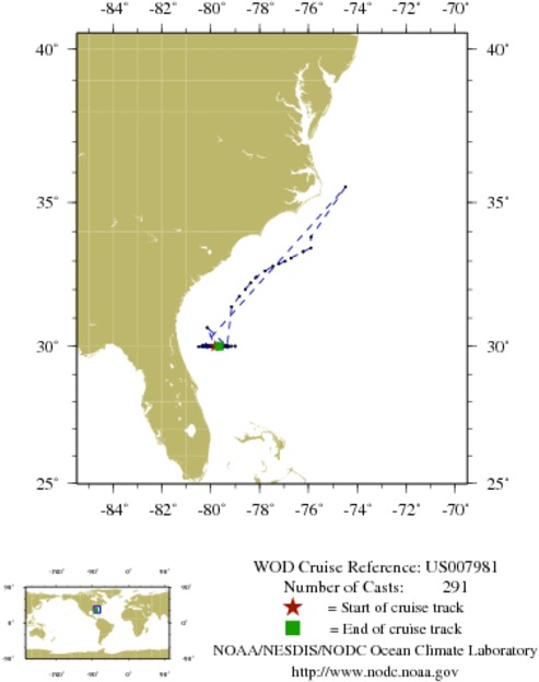 NODC Cruise US-7981 Information