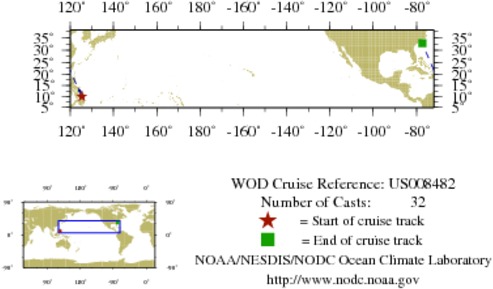 NODC Cruise US-8482 Information