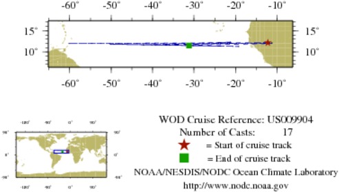 NODC Cruise US-9904 Information