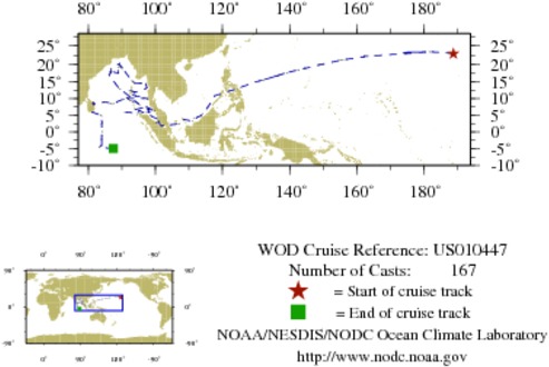 NODC Cruise US-10447 Information