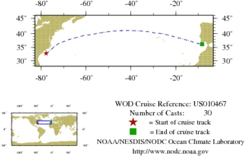 NODC Cruise US-10467 Information