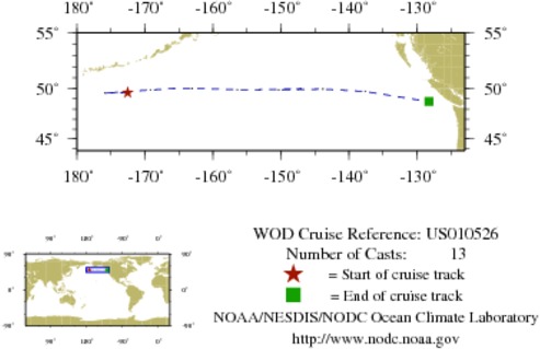 NODC Cruise US-10526 Information