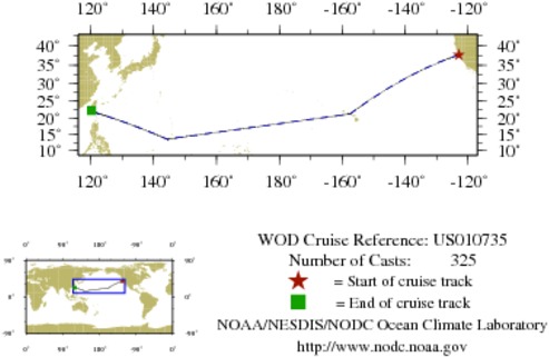NODC Cruise US-10735 Information