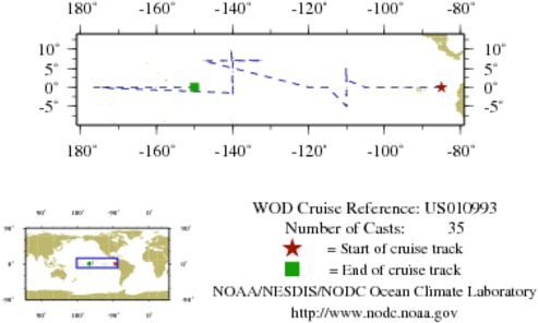 NODC Cruise US-10993 Information