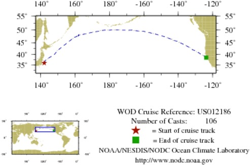NODC Cruise US-12186 Information