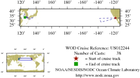 NODC Cruise US-12244 Information