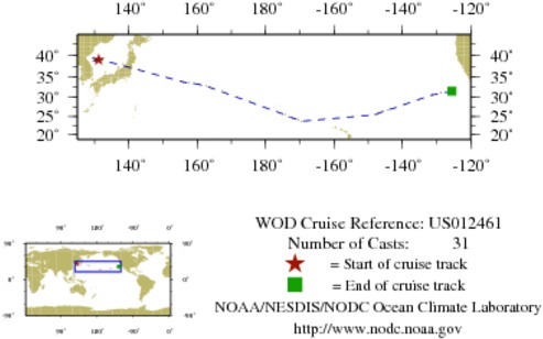 NODC Cruise US-12461 Information