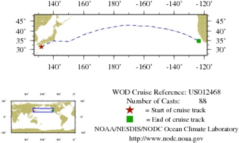 NODC Cruise US-12468 Information