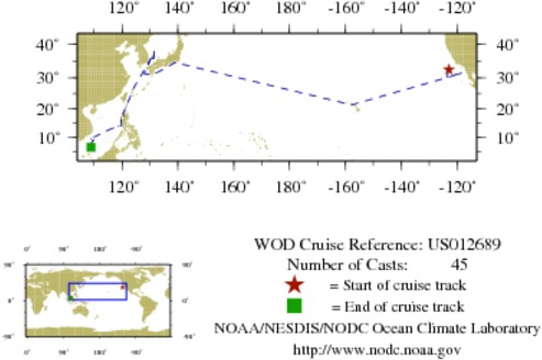 NODC Cruise US-12689 Information