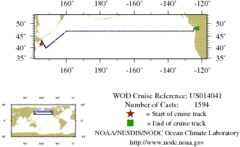 NODC Cruise US-14041 Information